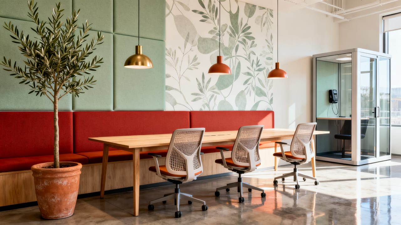Aménagement et décoration de l'espace de travail : guide 2026