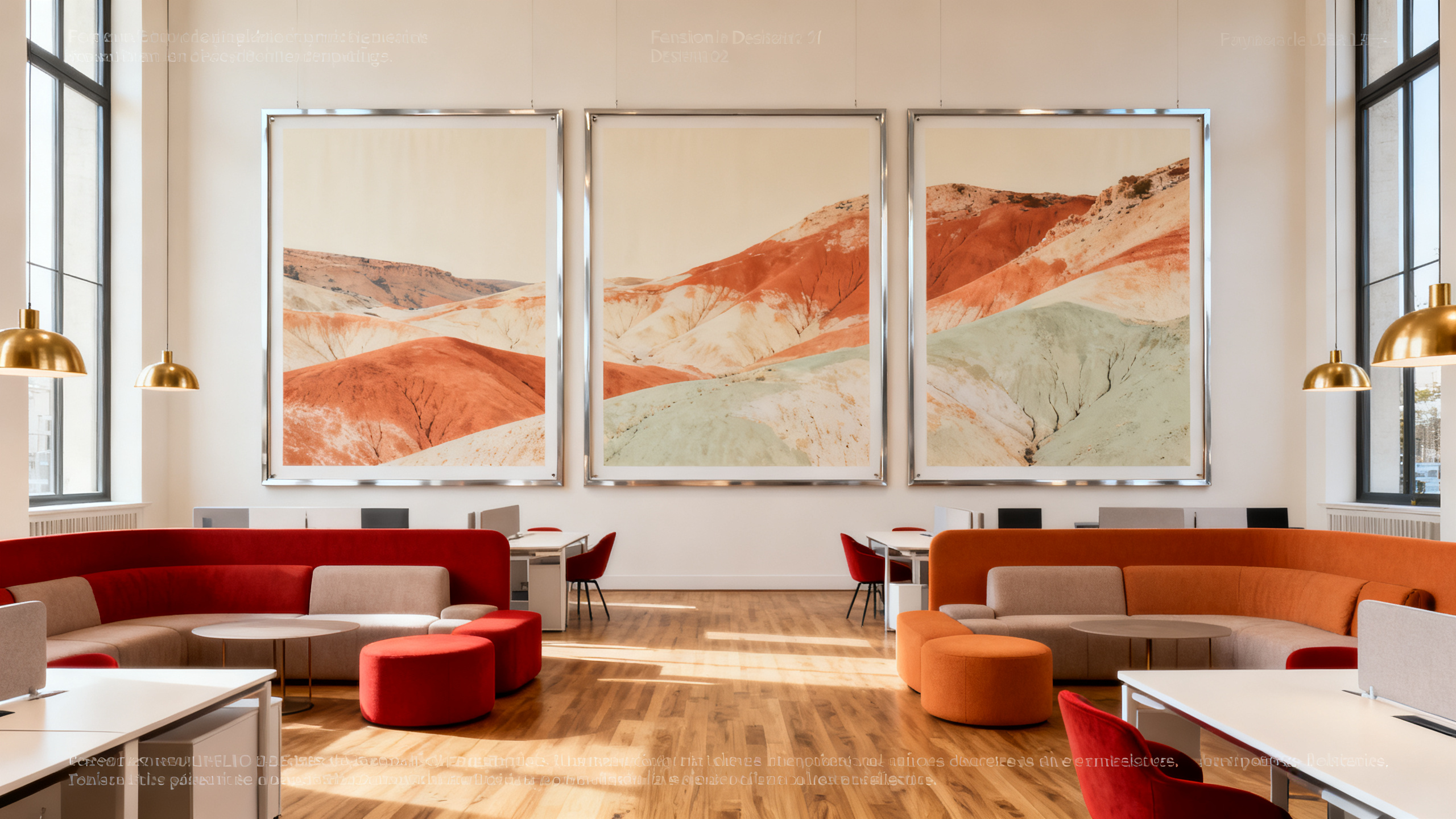 Coworking premium Madeleine — brand walls multi-zones 380 m² — détail