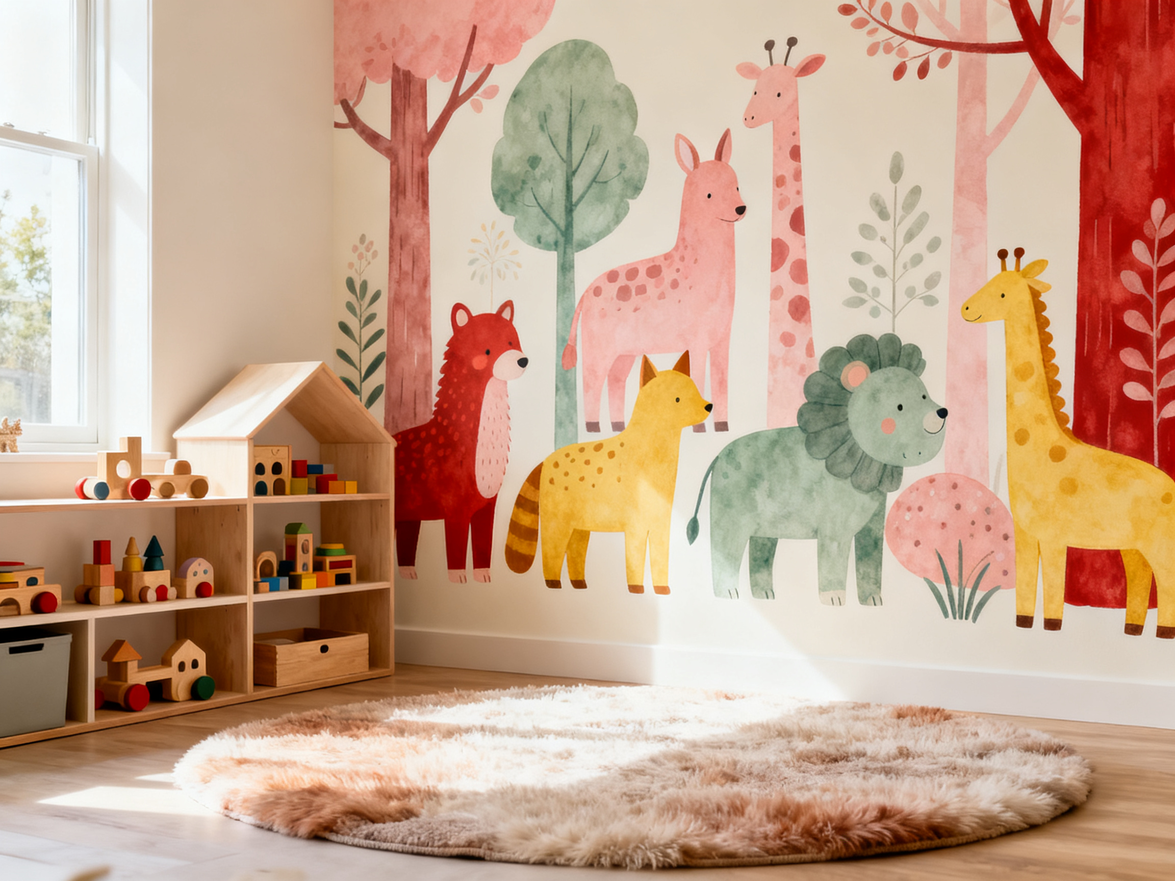 Décor mural pour écoles, crèches & pédiatrie