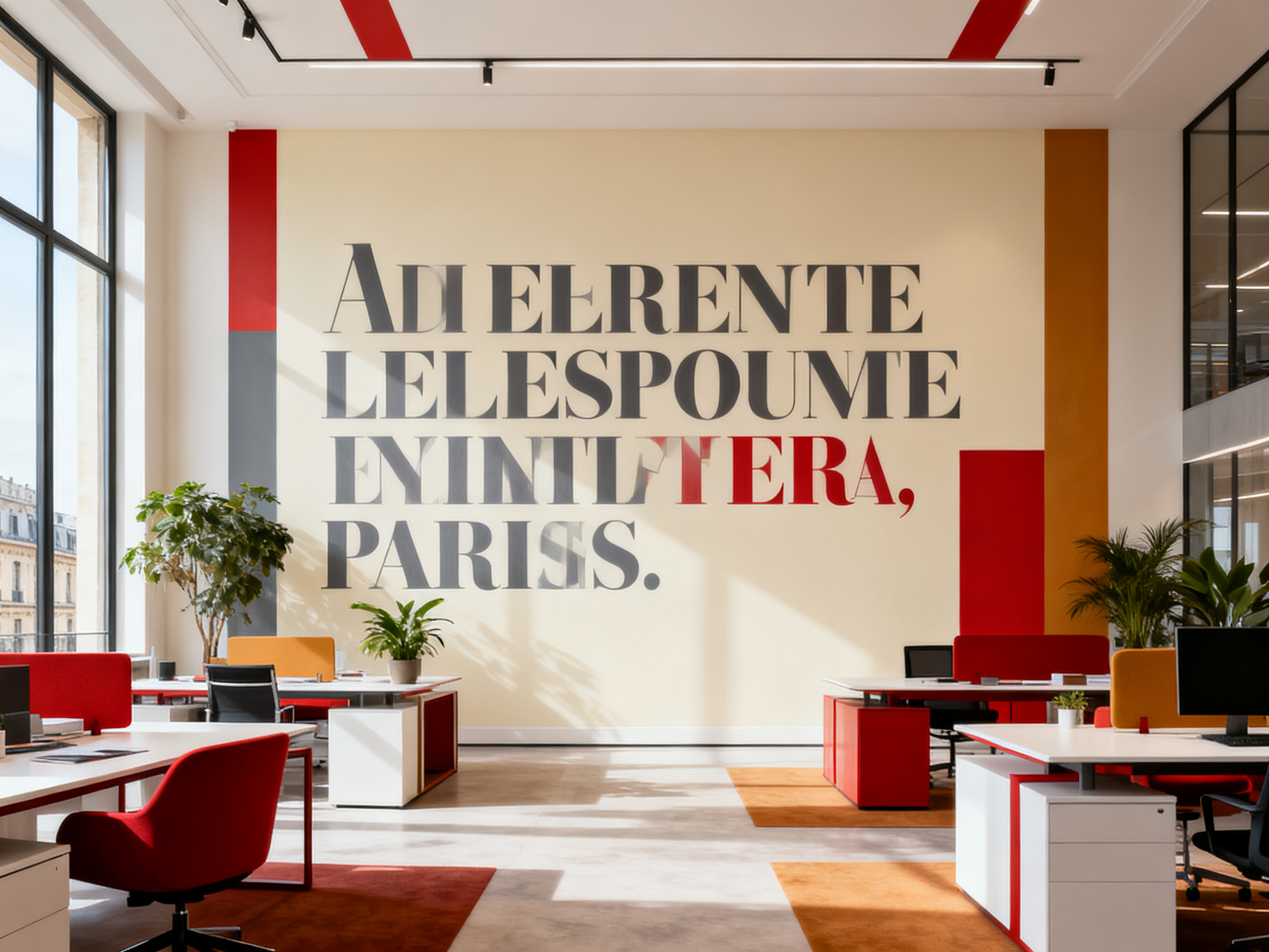 Décor mural pour entreprises